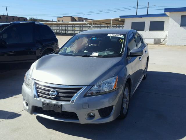 3N1AB7AP5DL730128 - 2013 NISSAN SENTRA S TURQUOISE photo 2