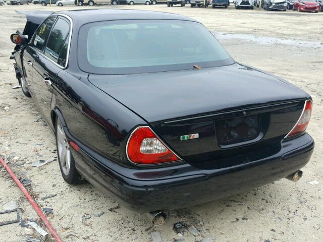 SAJWA73C96TH01363 - 2006 JAGUAR XJR BLACK photo 3