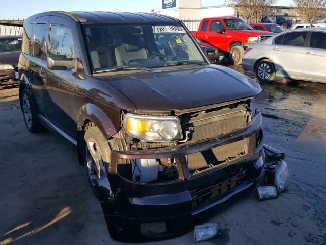 5J6YH18927L004784 - 2007 HONDA ELEMENT SC MAROON photo 1