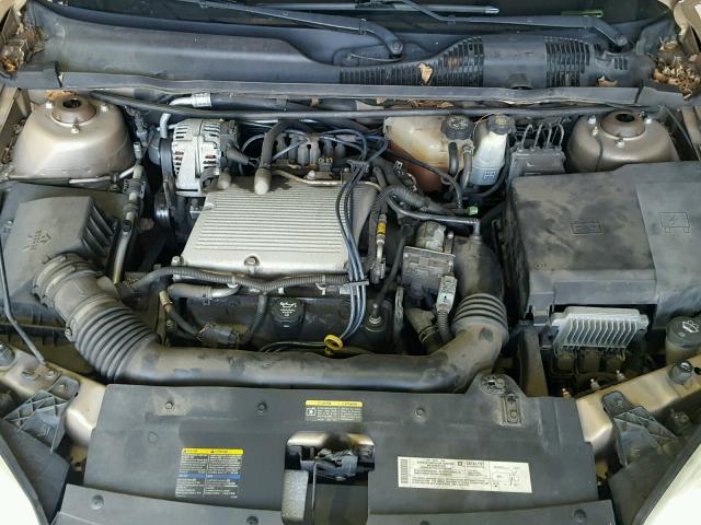 1G1ZS52884F158938 - 2004 CHEVROLET MALIBU TAN photo 7