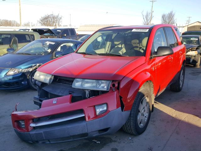 5GZCZ53454S869166 - 2004 SATURN VUE RED photo 2