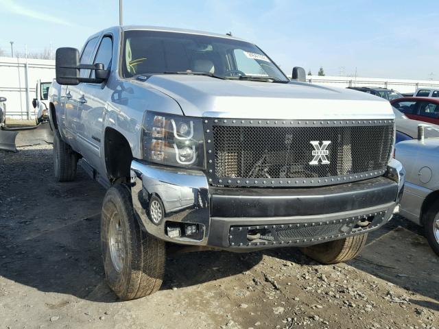 1GC4KYB62AF115743 - 2010 CHEVROLET SILVERADO SILVER photo 1