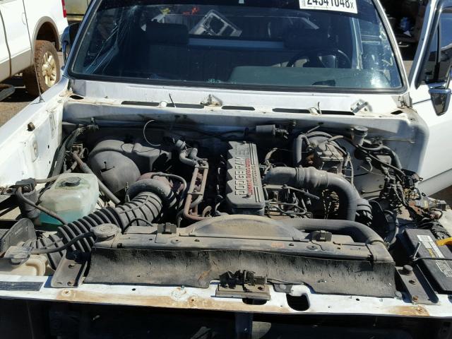 1B7ME36C1NS598486 - 1992 DODGE D-SERIES D WHITE photo 7