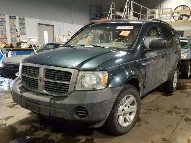 1D8HB38P37F562306 - 2007 DODGE DURANGO SX BLUE photo 2