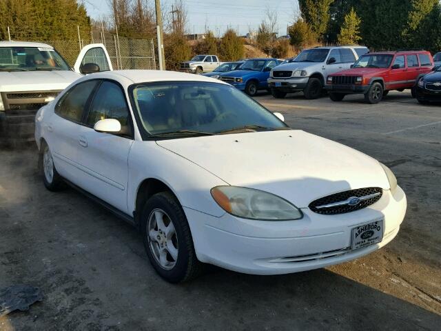 1FAFP55283A221721 - 2003 FORD TAURUS SES WHITE photo 1