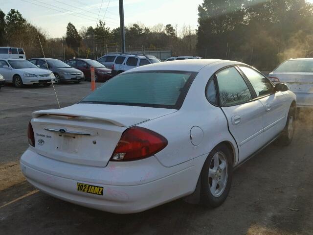 1FAFP55283A221721 - 2003 FORD TAURUS SES WHITE photo 4