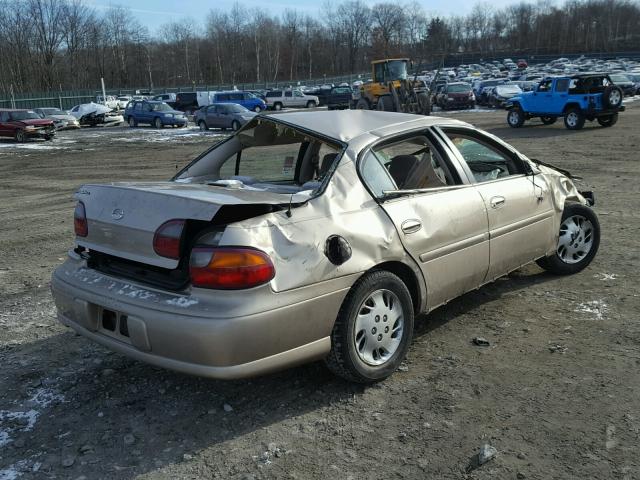 1G1ND52M3VY136812 - 1997 CHEVROLET MALIBU GOLD photo 4