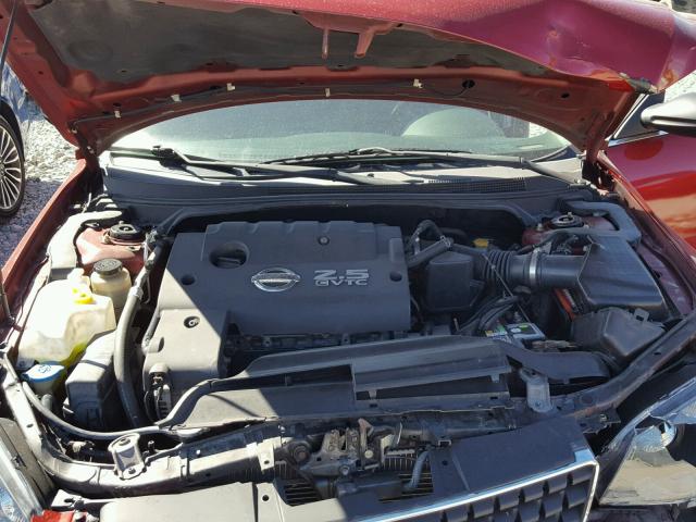 1N4AL11D36N350520 - 2006 NISSAN ALTIMA S RED photo 7