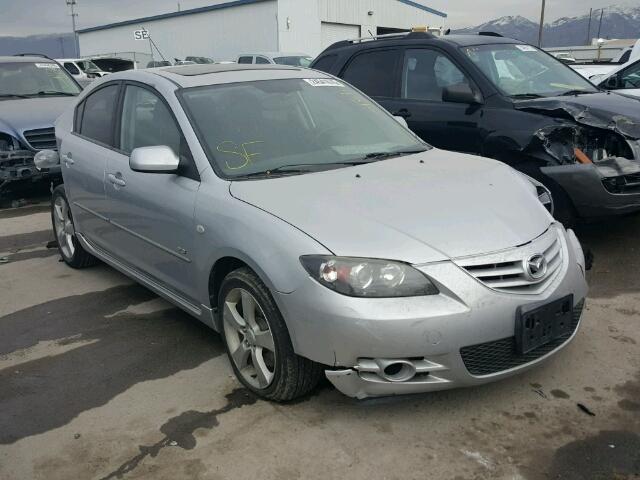 JM1BK123951251794 - 2005 MAZDA 3 S SILVER photo 1