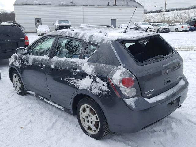 5Y2SM67069Z412194 - 2009 PONTIAC VIBE GRAY photo 3