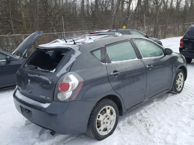 5Y2SM67069Z412194 - 2009 PONTIAC VIBE GRAY photo 4