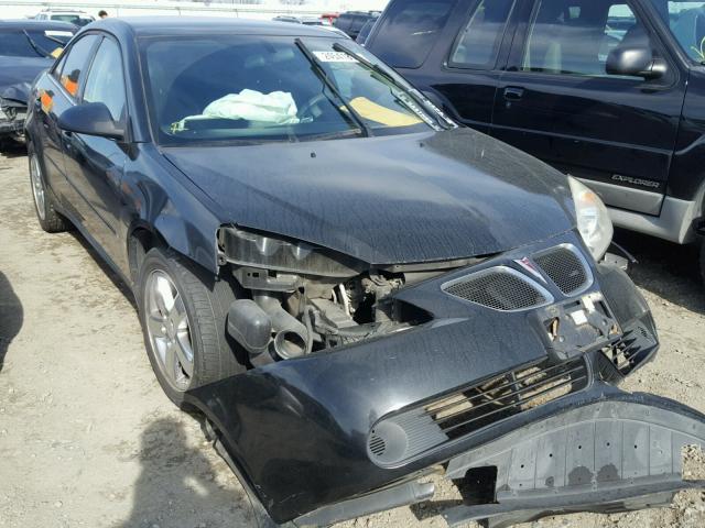 1G2ZG58B174255432 - 2007 PONTIAC G6 BASE BLACK photo 1