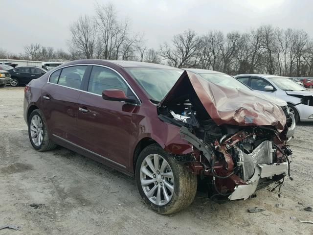 1G4GA5G31FF274995 - 2015 BUICK LACROSSE MAROON photo 1