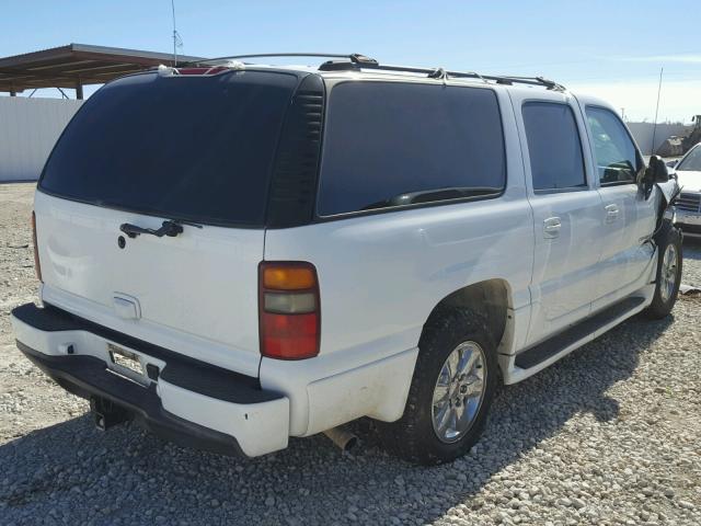 1GKFK66U93J225229 - 2003 GMC YUKON XL D WHITE photo 4