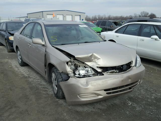 4T1BE32K72U606686 - 2002 TOYOTA CAMRY LE TAN photo 1