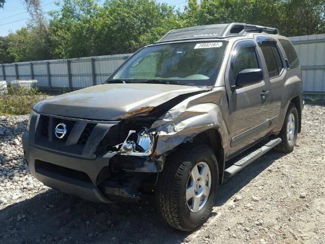 5N1AN08U26C553216 - 2006 NISSAN XTERRA OFF GRAY photo 2