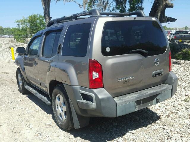 5N1AN08U26C553216 - 2006 NISSAN XTERRA OFF GRAY photo 3