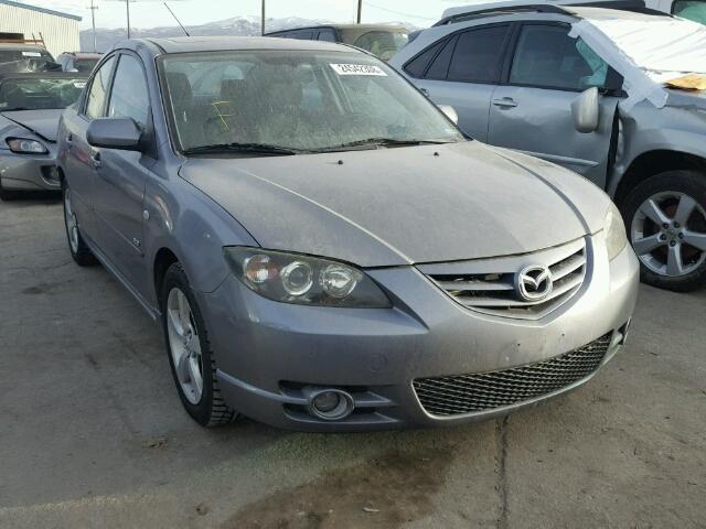 JM1BK323541158586 - 2004 MAZDA 3 S GRAY photo 1