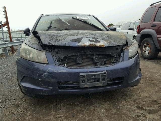 1HGCP26428A139469 - 2008 HONDA ACCORD LXP BLUE photo 9