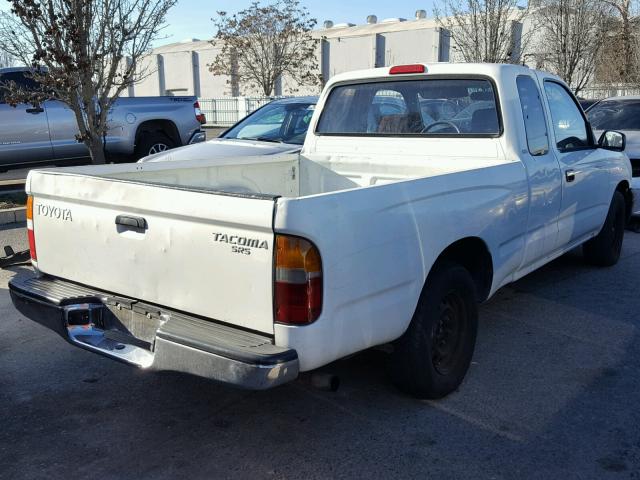 4TAVL52N8WZ128943 - 1998 TOYOTA TACOMA XTR WHITE photo 4