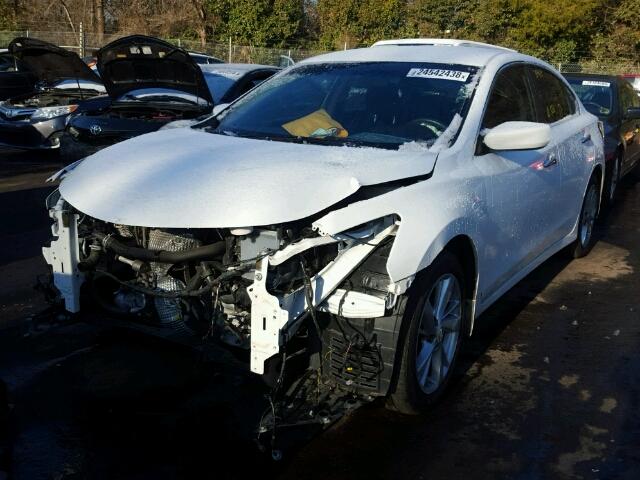 1N4AL3AP5FC251313 - 2015 NISSAN ALTIMA 2.5 WHITE photo 2