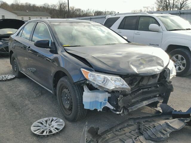 4T4BF1FK6CR257779 - 2012 TOYOTA CAMRY BASE BLACK photo 1
