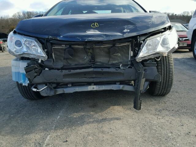 4T4BF1FK6CR257779 - 2012 TOYOTA CAMRY BASE BLACK photo 9