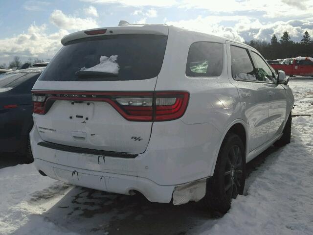 1C4SDJCT8HC891044 - 2017 DODGE DURANGO R/ WHITE photo 4