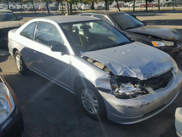 1HGEM22573L060909 - 2003 HONDA CIVIC LX SILVER photo 1