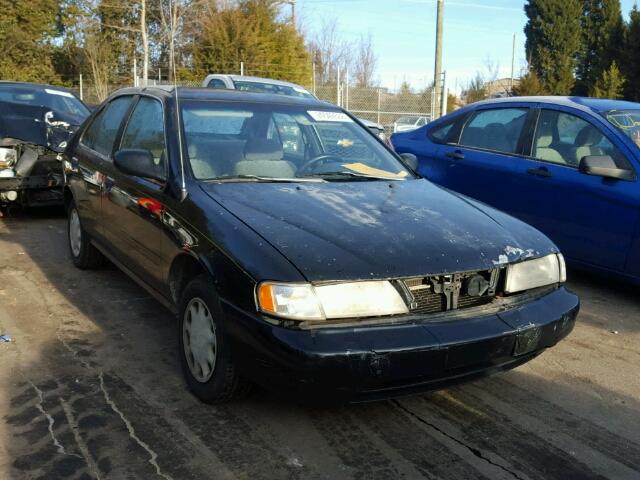 1N4AB41D0TC727641 - 1996 NISSAN SENTRA E BLACK photo 1