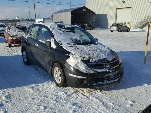 3N1BC13E69L410267 - 2009 NISSAN VERSA S BLACK photo 1