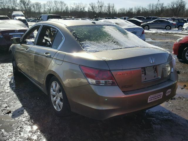 JHMCP268X8C063004 - 2008 HONDA ACCORD EXL SILVER photo 3