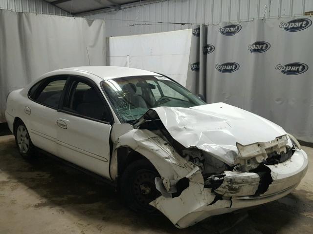 1FAFP52U72A153612 - 2002 FORD TAURUS LX WHITE photo 1