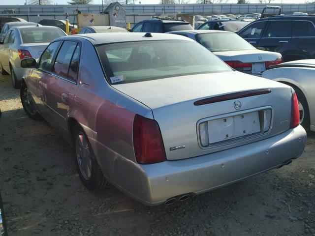 1G6KF57974U198909 - 2004 CADILLAC DEVILLE DT SILVER photo 3