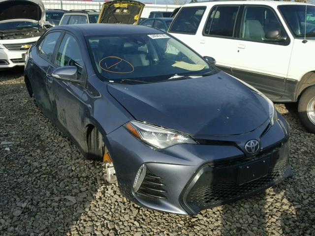 5YFBURHE1HP640267 - 2017 TOYOTA COROLLA L GRAY photo 1