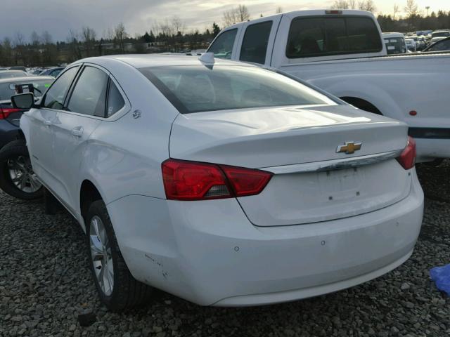 2G1115SL4F9221971 - 2015 CHEVROLET IMPALA LT WHITE photo 3