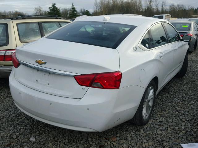 2G1115SL4F9221971 - 2015 CHEVROLET IMPALA LT WHITE photo 4