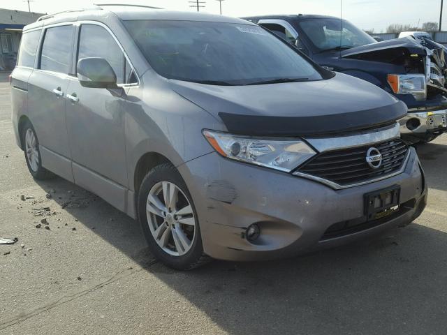 JN8AE2KP0B9010087 - 2011 NISSAN QUEST S GRAY photo 1