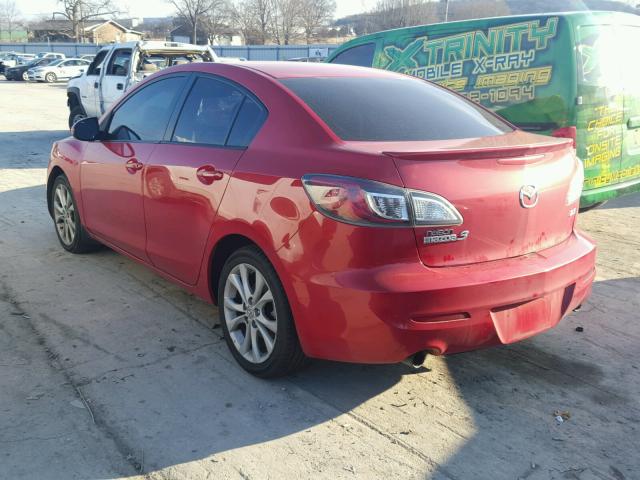 JM1BL1S58A1322833 - 2010 MAZDA 3 S RED photo 3