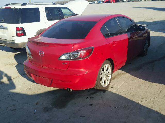 JM1BL1S58A1322833 - 2010 MAZDA 3 S RED photo 4