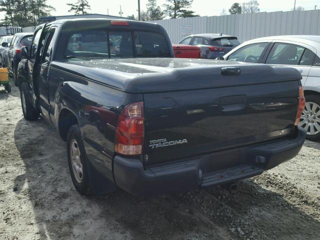 5TETX22N36Z248328 - 2006 TOYOTA TACOMA ACC BLACK photo 3