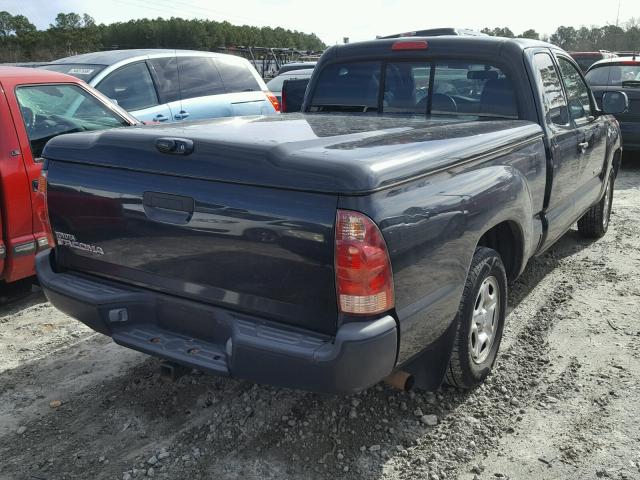 5TETX22N36Z248328 - 2006 TOYOTA TACOMA ACC BLACK photo 4