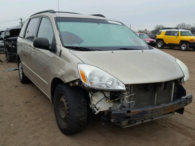 5TDZA23C54S073213 - 2004 TOYOTA SIENNA CE GOLD photo 1