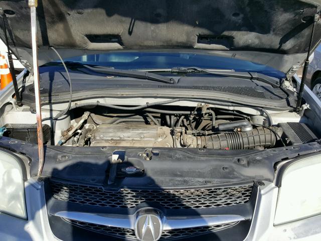 2HNYD18842H513008 - 2002 ACURA MDX TOURIN SILVER photo 7