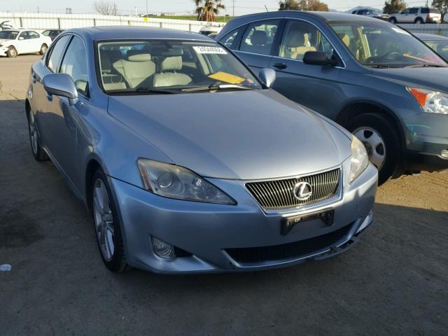 JTHBK262975032898 - 2007 LEXUS IS 250 SILVER photo 1