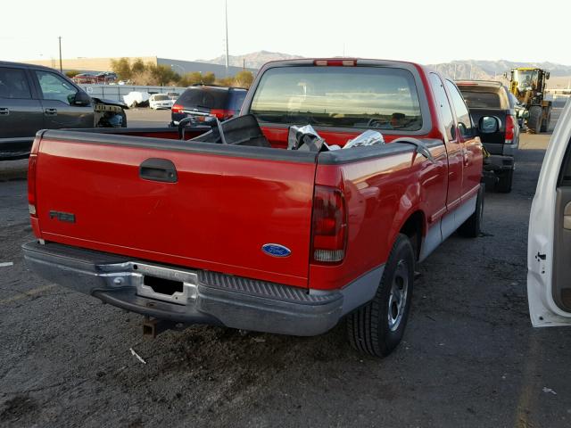 1FTDX1761VKB94790 - 1997 FORD F150 RED photo 4