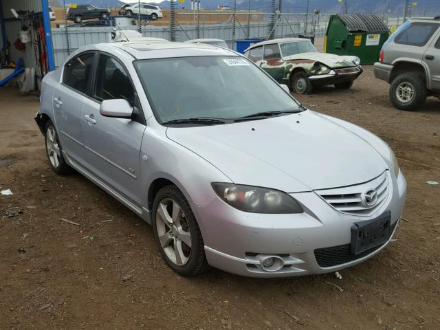 JM1BK323X41216885 - 2004 MAZDA 3 S SILVER photo 1