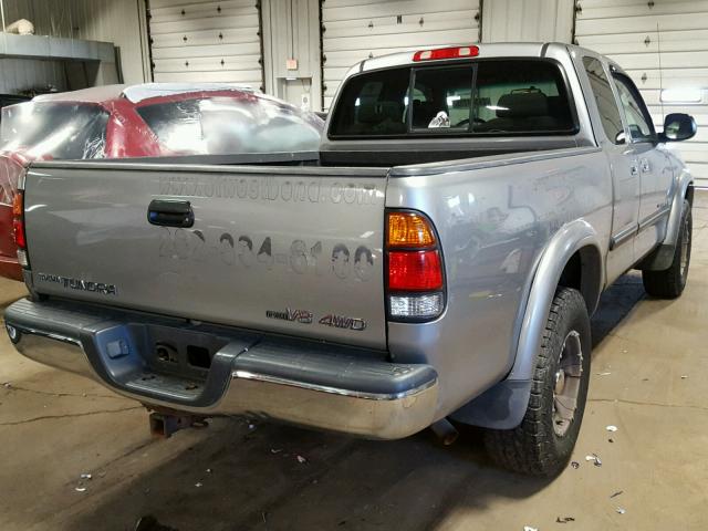 5TBBT44143S438203 - 2003 TOYOTA TUNDRA ACC GRAY photo 4