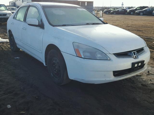 1HGCM55874A042115 - 2004 HONDA ACCORD EX WHITE photo 1