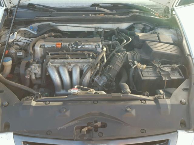 1HGCM55874A042115 - 2004 HONDA ACCORD EX WHITE photo 7